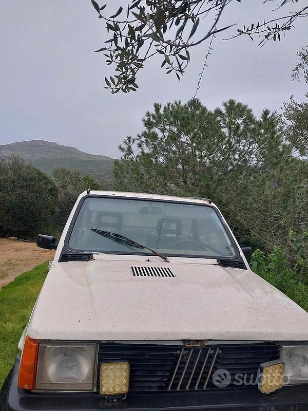 Usata Fiat Panda 1987 Bianco Utilitaria
