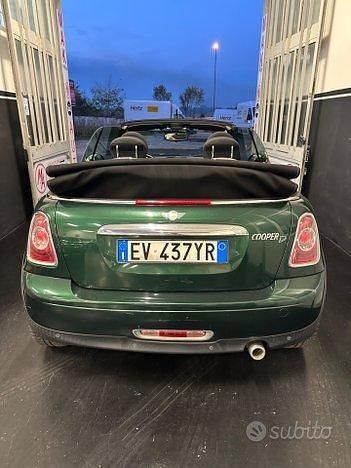 Usata Mini Cooper D Cabriolet 111 CV (81 kW) 2014 Verde Cabrio