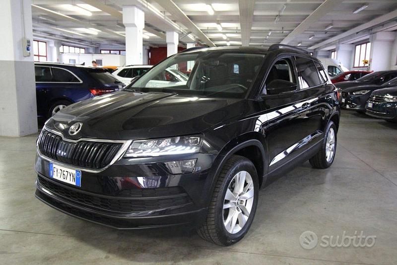 Usata Skoda Karoq Executive 150 CV (110 kW) 2019 Nero SUV