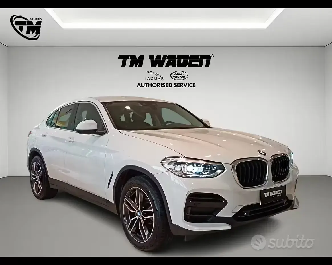 Usata BMW X4 Advantage 190 CV (139 kW) 2021 Bianco SUV