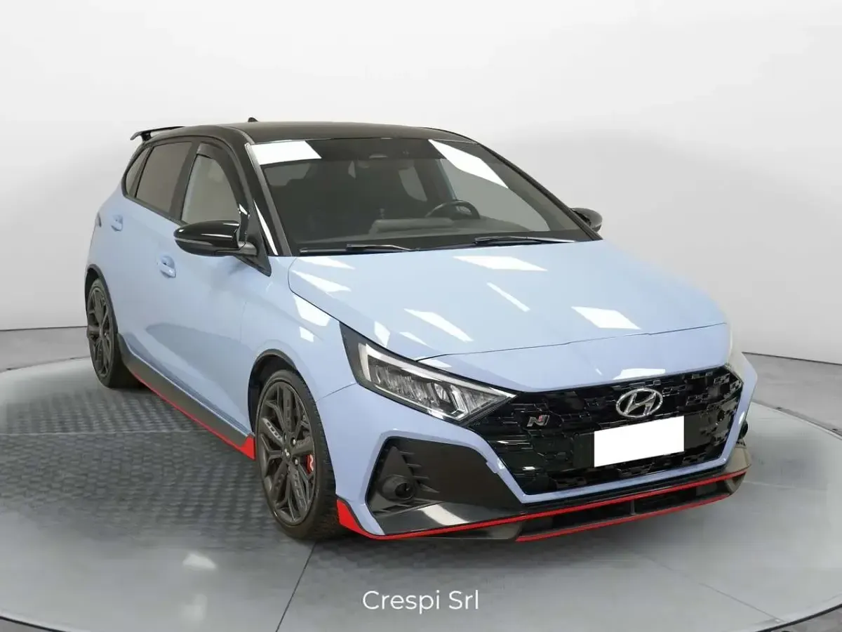 Usata Hyundai i20 N Performance 204 CV (150 kW) 2022 Blu/azzurro Utilitaria
