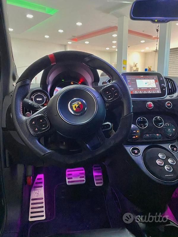 Usata Abarth 595 Pista 165 CV (121 kW) 2019 Nero Berlina