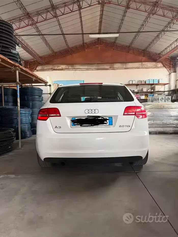 Usado Audi A3 140 CV (102 kW) 2010 Blanco Utilitario