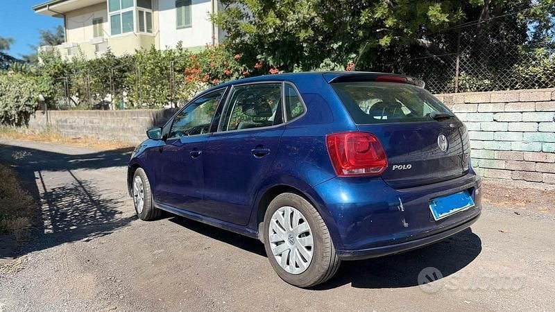 Usata VW Polo 90 CV (66 kW) 2009 Blu Utilitaria