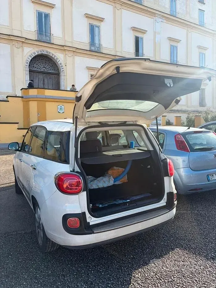 Usata Fiat 500L Living 85 CV (62 kW) 2015 Bianco Monovolume