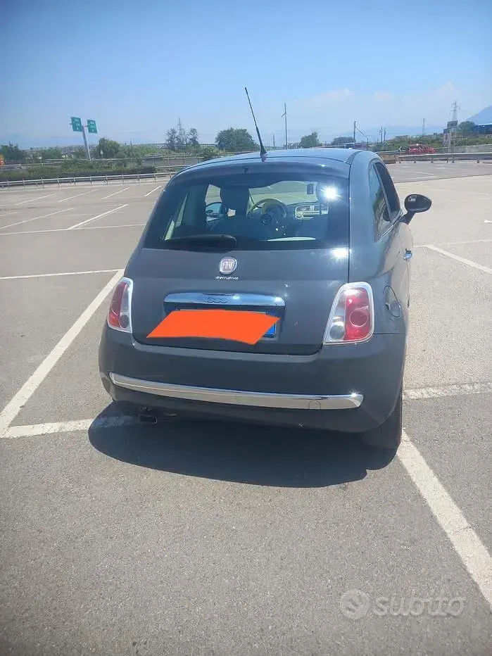 Usata Fiat 500 69 CV (50 kW) 2012 Grigio Berlina