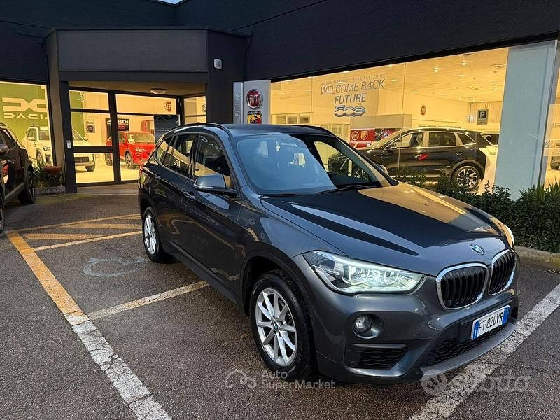 Usata BMW X1 Advantage 116 CV (85 kW) 2018 Grigio SUV