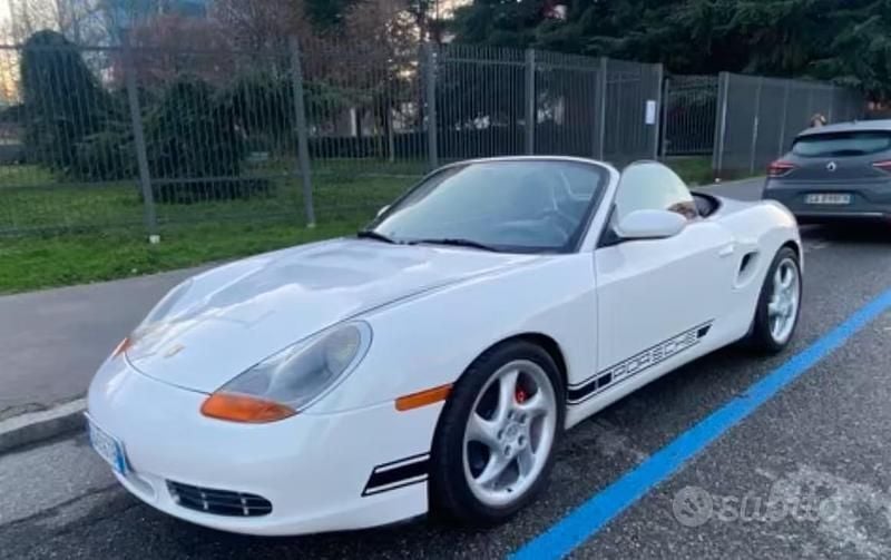Usata Porsche Boxster S 2002 Bianco Cabrio