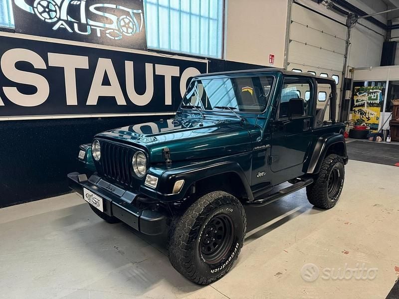 Verde Usata 1999 Jeep Wrangler Sport SUV | 16.900 € (Buon prezzo) - Immagine 1/4