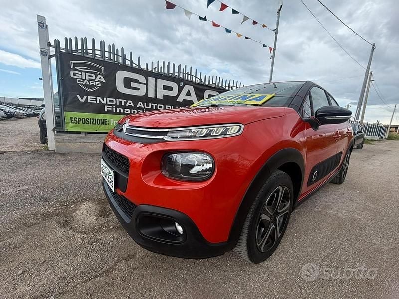 Usata Citroën C3 Feel 82 CV (60 kW) 2018 Rosso Utilitaria