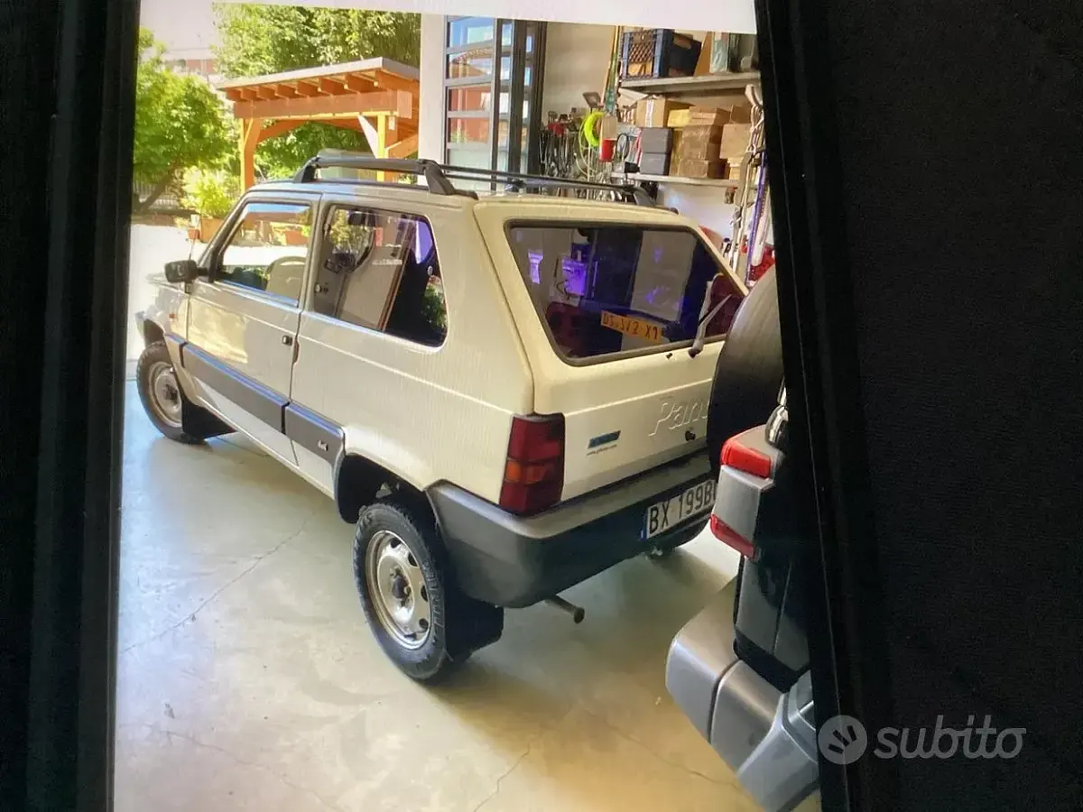 Usata Fiat Panda 4x4 54 CV (39 kW) 2001 Bianco Utilitaria