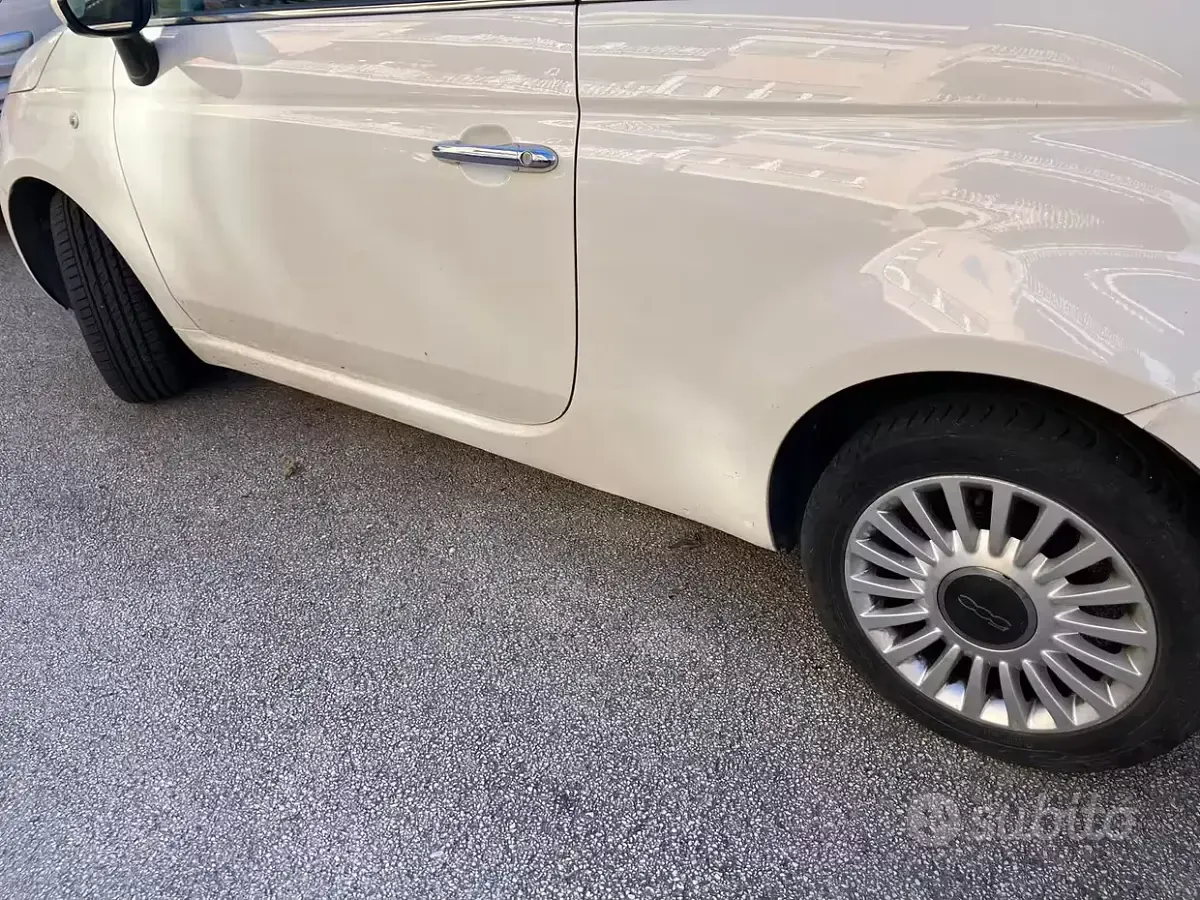 Usata Fiat 500 Lounge 69 CV (50 kW) 2012 Bianco Berlina