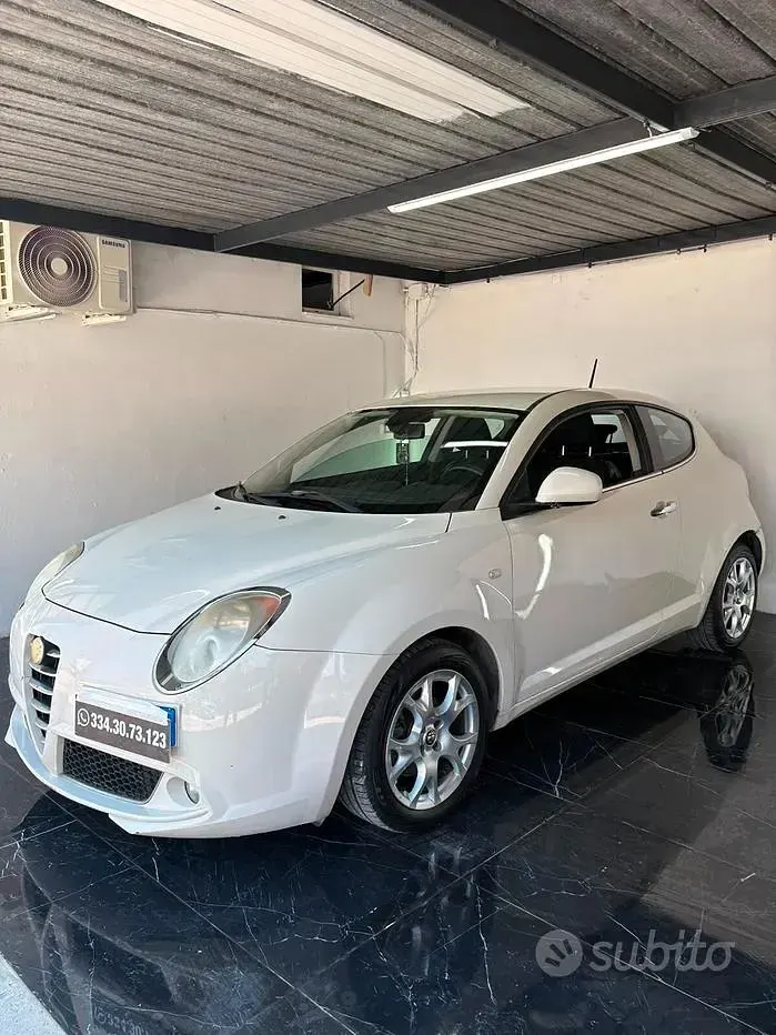 Usata Alfa Romeo MiTo Distinctive 120 CV (88 kW) 2012 Bianco Utilitaria