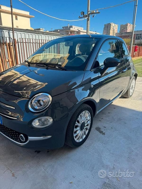 Occasion Fiat 500 Lounge 69 ch (50 kW) 2019 Gris Berline