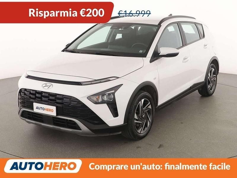 Usata Hyundai Bayon 101 CV (74 kW) 2023 Bianco SUV