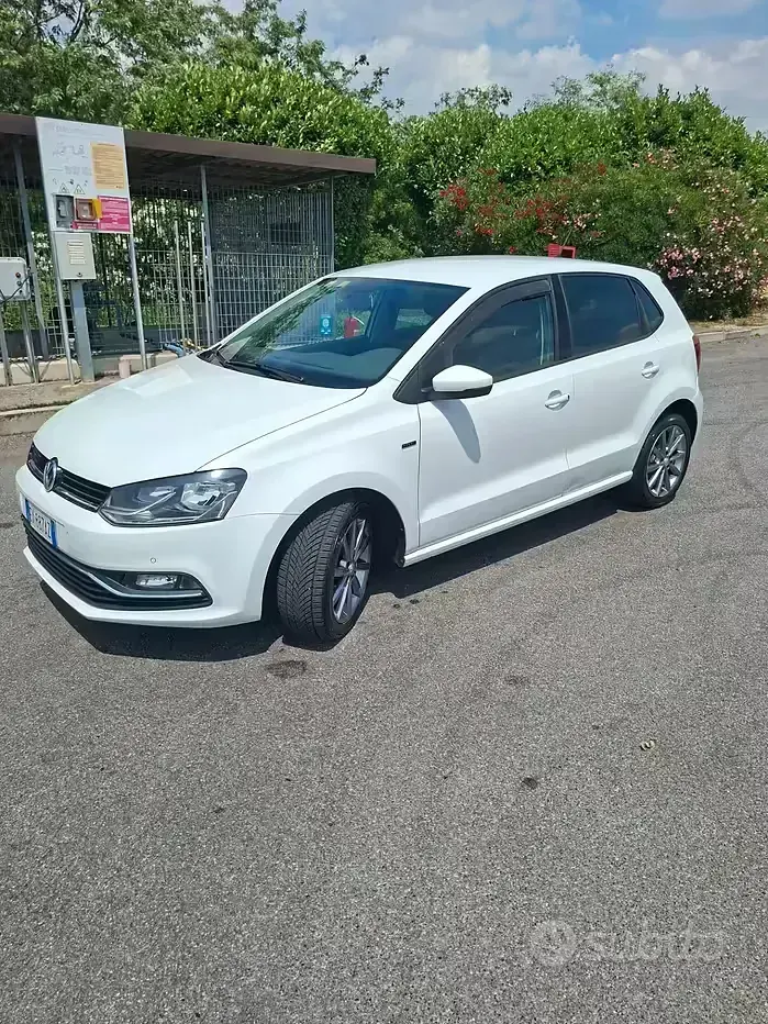 Usata VW Polo 75 CV (55 kW) 2014 Bianco Berlina