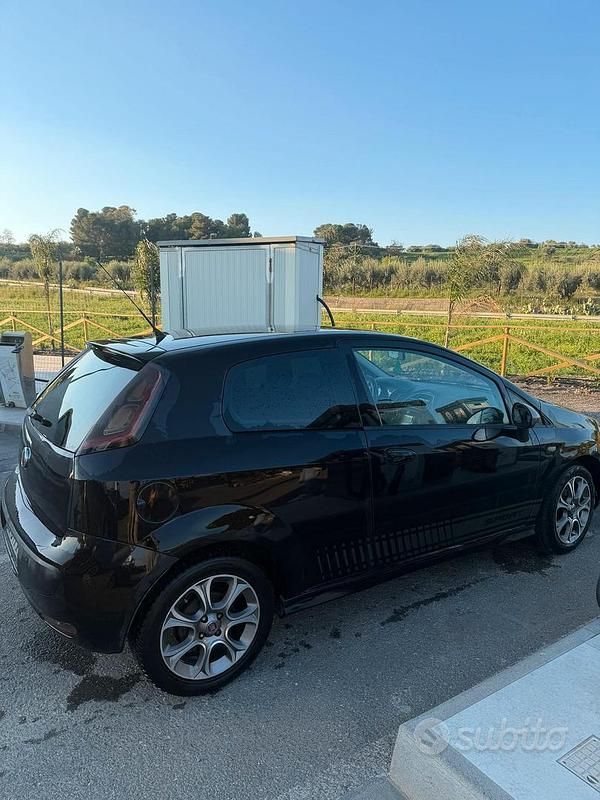 Usata Fiat Punto Evo 2010 Nero Utilitaria