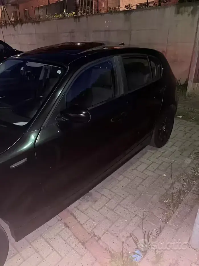 Usata BMW 116 2007 Nero Utilitaria
