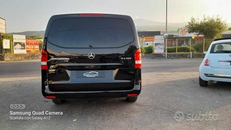 Usata Mercedes Vito 136 CV (100 kW) 2019 Nero Furgone