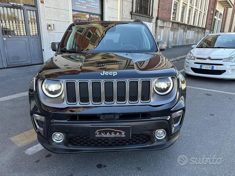 Usata Jeep Renegade Limited 150 CV (110 kW) 2021 Nero SUV