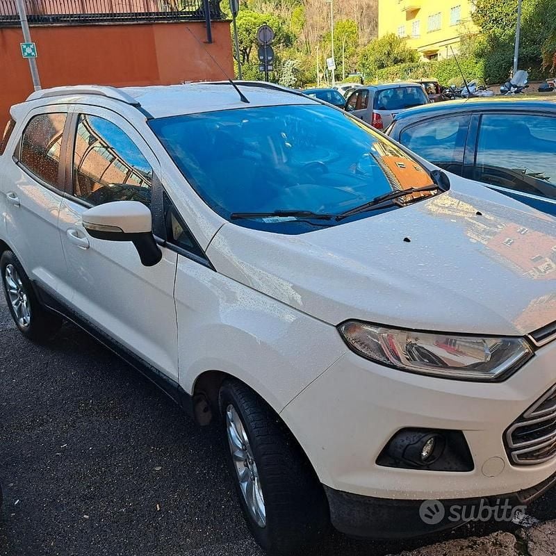 Usata Ford Ecosport 110 CV (80 kW) 2016 Bianco SUV