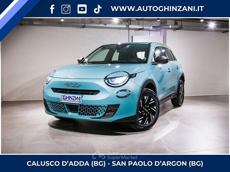 Nuova Fiat 600 Pop 110 CV (80 kW) 2026 Blu SUV