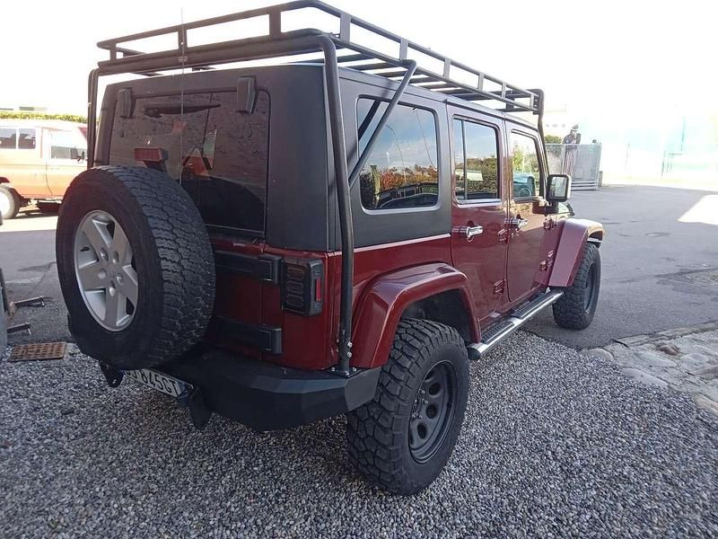 Usata Jeep Wrangler Unlimited Sahara 177 CV (130 kW) 2007 Rosso SUV