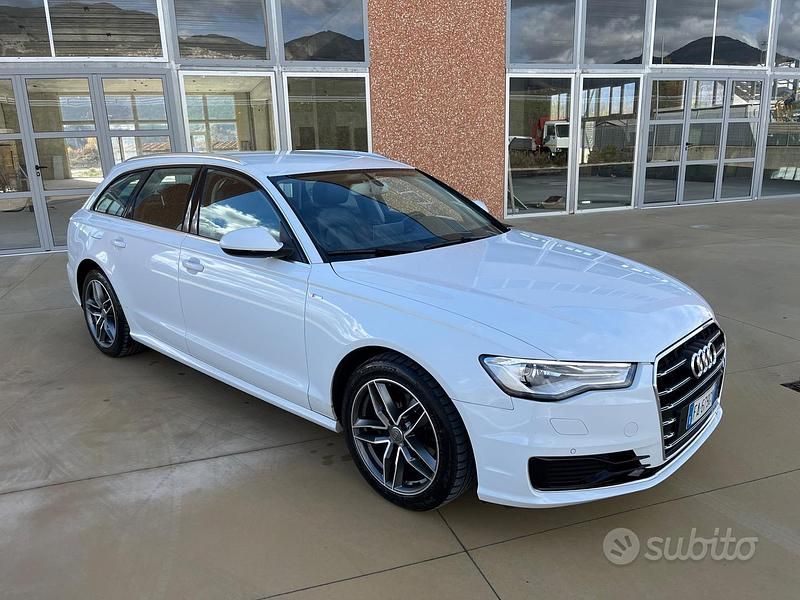 Usata Audi A6 S-Line 190 CV (139 kW) 2015 Bianco Station wagon