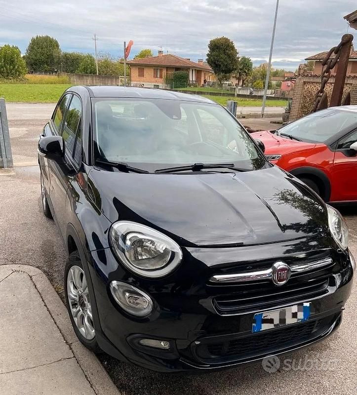 Usata Fiat 500X 140 CV (102 kW) 2015 Nero SUV