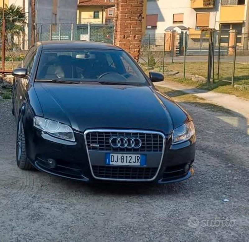 Nero Usata 2007 Audi A4 S-Line Tre volumi | 4500 € - Immagine 1/4