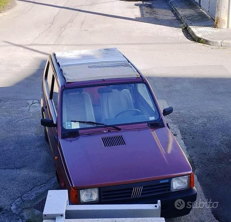 Usata Fiat Panda 34 CV (25 kW) 1992 Rosso Utilitaria