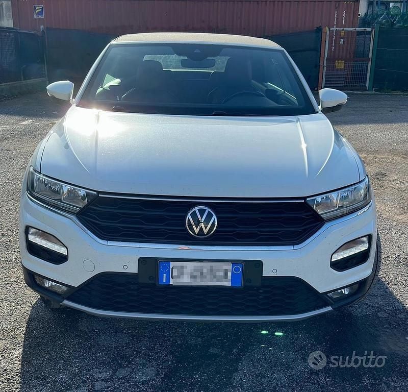 Usata VW T-Roc Cabriolet 2021 Bianco Cabrio