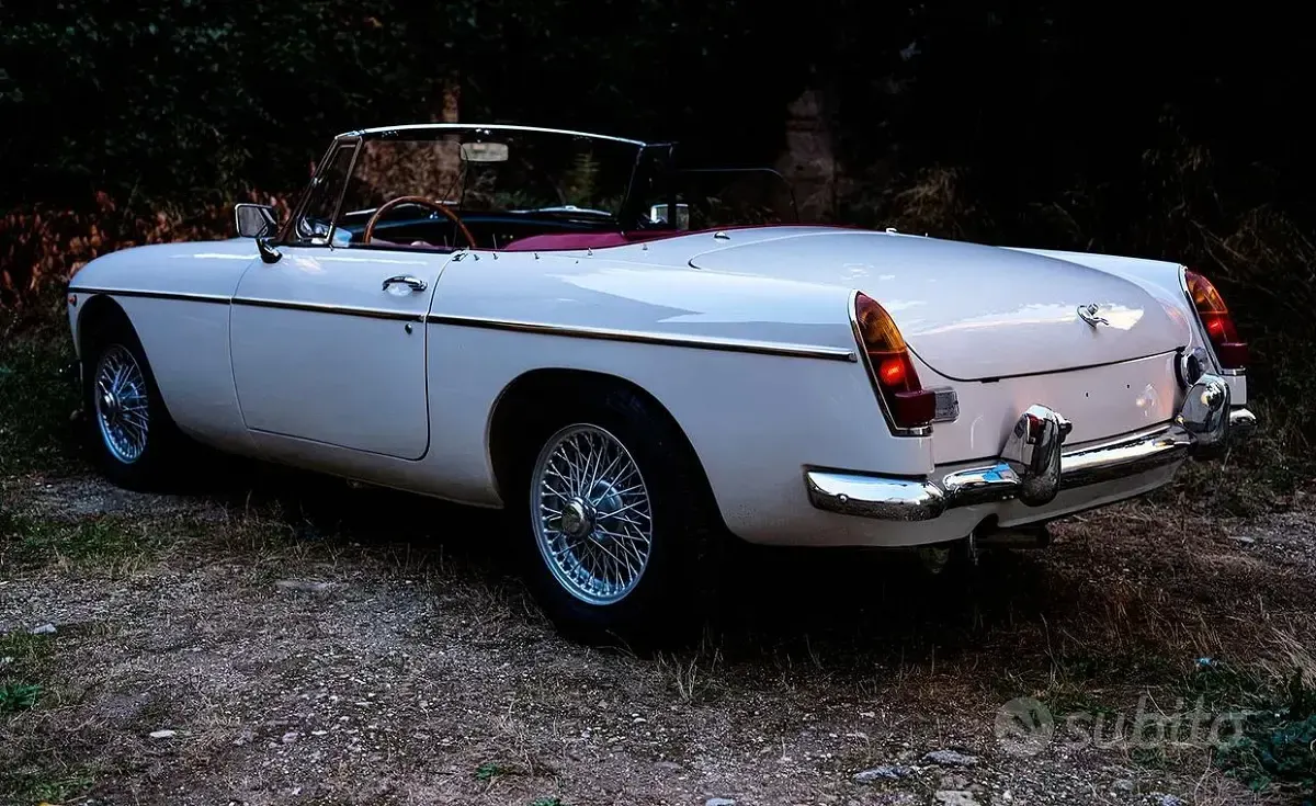 Usata MG B 1960 Bianco Cabrio