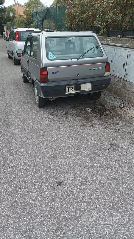 Usata Fiat Panda S 45 CV (33 kW) 1989 Grigio Utilitaria