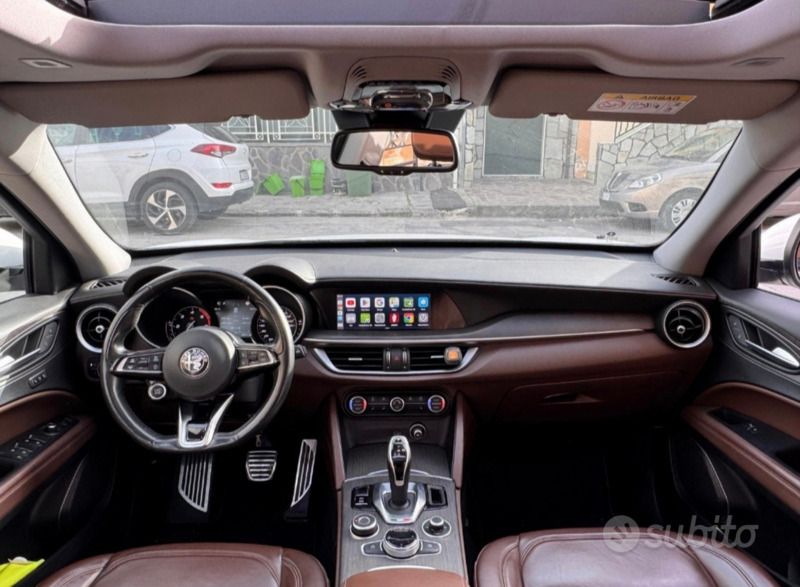 Usata Alfa Romeo Stelvio Ti 210 CV (154 kW) 2020 Bianco SUV