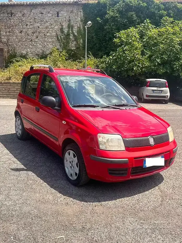 Usata Fiat Panda 75 CV (55 kW) 2011 Rosso Utilitaria