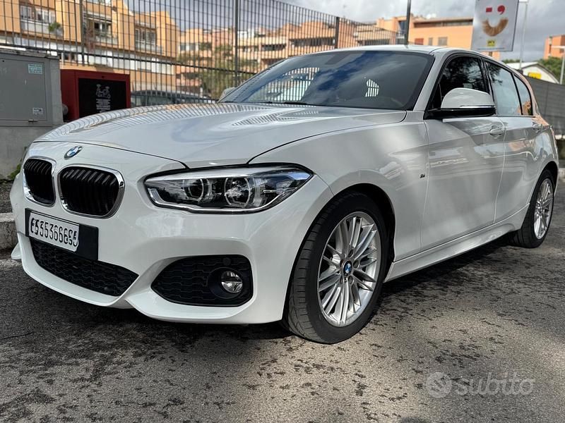 Usata BMW 116 M Sport 115 CV (84 kW) 2020 Bianco Utilitaria