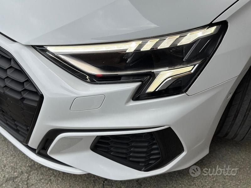 Usata Audi A3 S-Line 150 CV (110 kW) 2022 Bianco Berlina