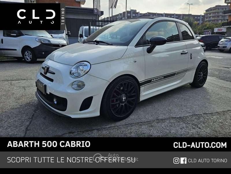 Bianco Usata 2014 Abarth 500C Custom Cabrio | 13.500 € (Cara) - Immagine 1/4