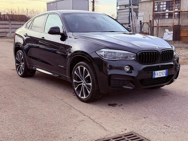 Usata BMW X6 M Sport 312 CV (229 kW) 2018 Nero SUV