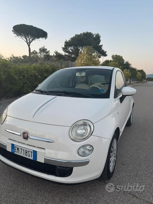 Usata Fiat 500 69 CV (50 kW) 2012 Bianco Utilitaria