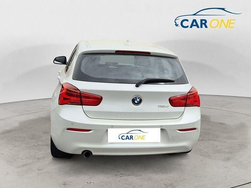 Usata BMW 116 116 CV (85 kW) 2018 Bianco Utilitaria