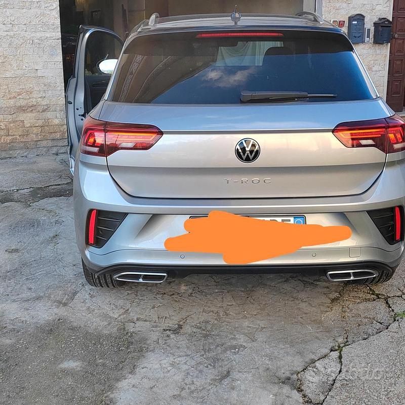 Usata VW T-Roc R-line 116 CV (85 kW) 2023 Grigio SUV
