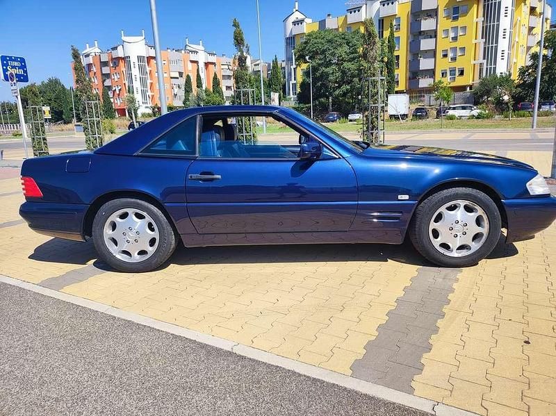 Usata Mercedes SL320 231 CV (169 kW) 1997 Blu/azzurro Cabrio