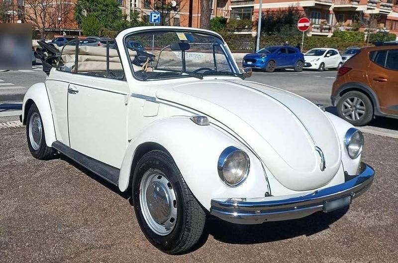 Usata VW Käfer Karmann 44 CV (32 kW) 1972 Bianco Cabrio