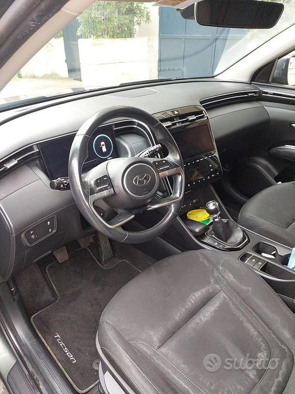 Usata Hyundai Tucson 136 CV (100 kW) 2020 Verde SUV