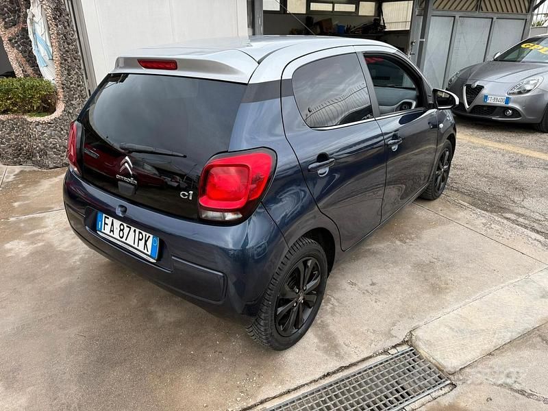 Usata Citroën C1 Shine 69 CV (50 kW) 2015 Blu Utilitaria