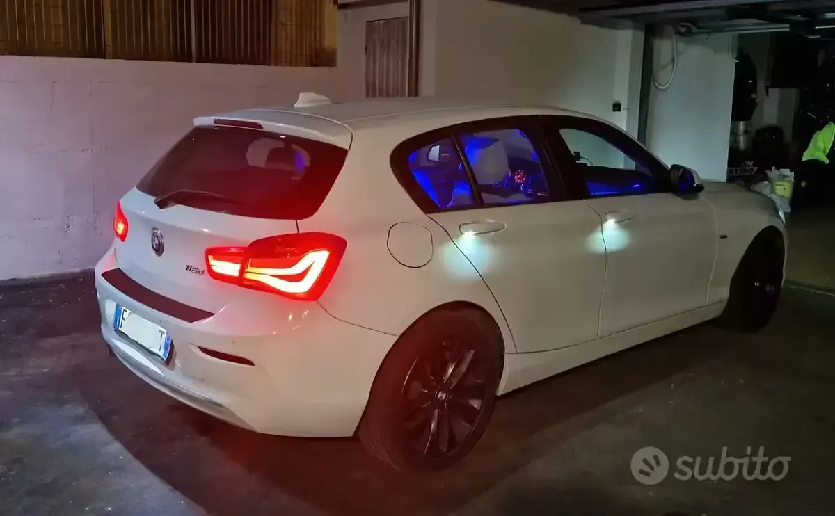 Usata BMW 116 116 CV (85 kW) 2016 Bianco Utilitaria