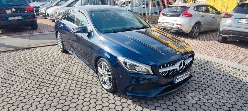 Usata Mercedes CLA180 Premium 109 CV (80 kW) 2017 Blu Berlina