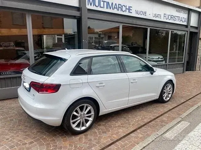 Usata Audi A3 Ambition 110 CV (80 kW) 2016 Bianco Berlina